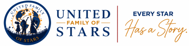 United Family of Stars logo and Every Star Has a Story banner